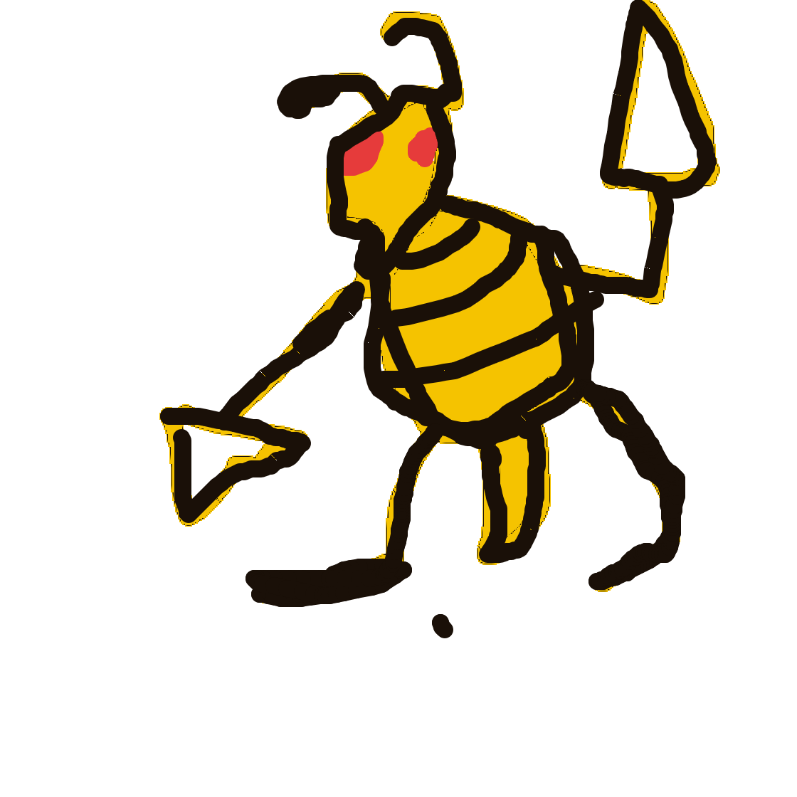 StormPinsir260's drawing of Beedrill — Pokémon sketch on Sketchdex