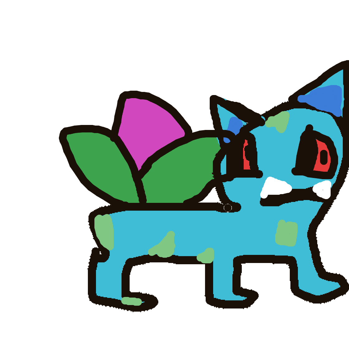 StormPinsir260's drawing of Ivysaur — Pokémon sketch on Sketchdex