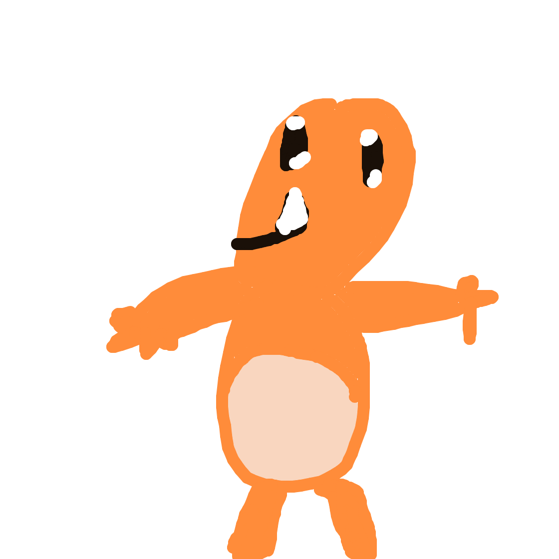 StormPinsir260's drawing of Charmander — Pokémon sketch on Sketchdex