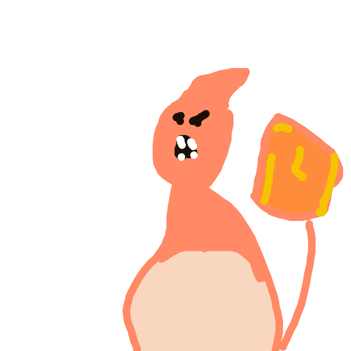 StormPinsir260's drawing of Charmeleon — Pokémon sketch on Sketchdex