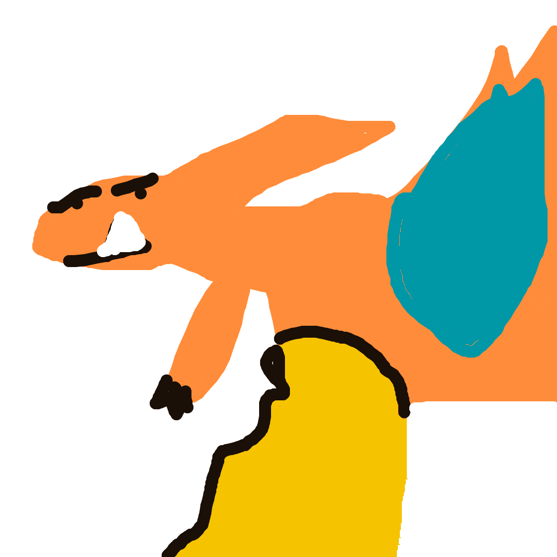 StormPinsir260's drawing of Charizard — Pokémon sketch on Sketchdex