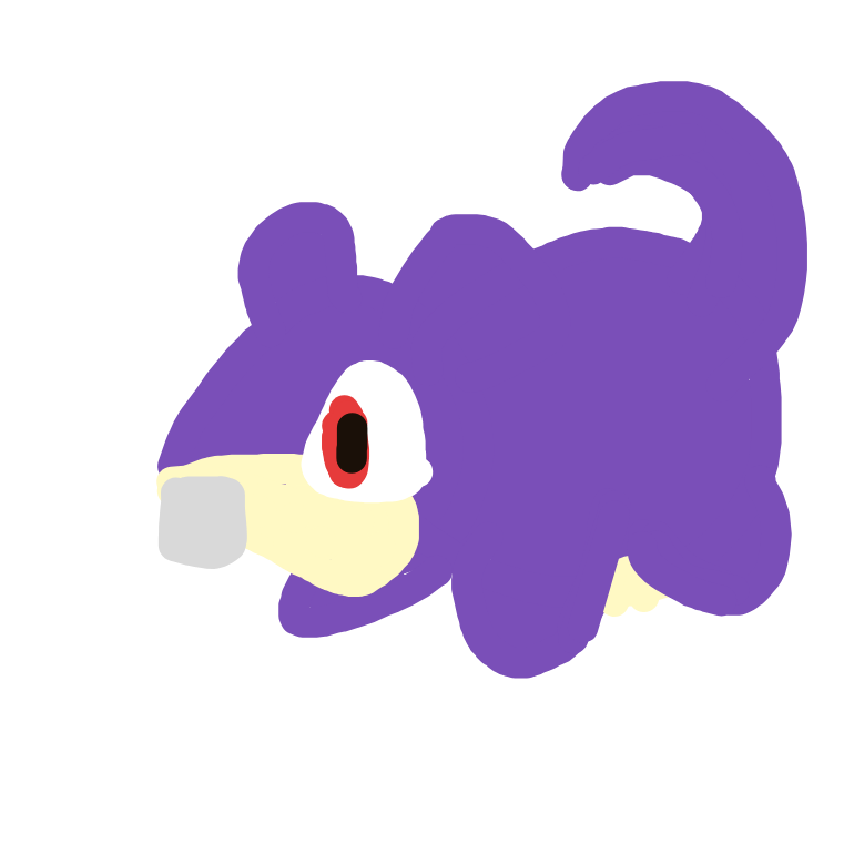 BlazingKangaskhan390's drawing of Rattata — Pokémon sketch on Sketchdex