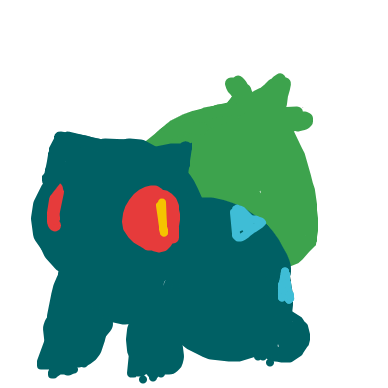 danieltshirtko's drawing of Bulbasaur — Pokémon sketch on Sketchdex