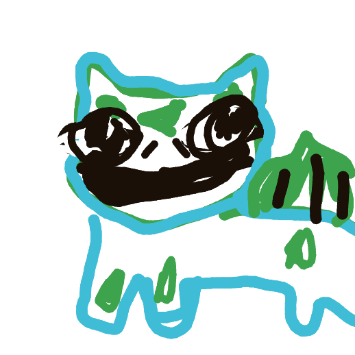 RadiantMewtwo574's drawing of Bulbasaur — Pokémon sketch on Sketchdex