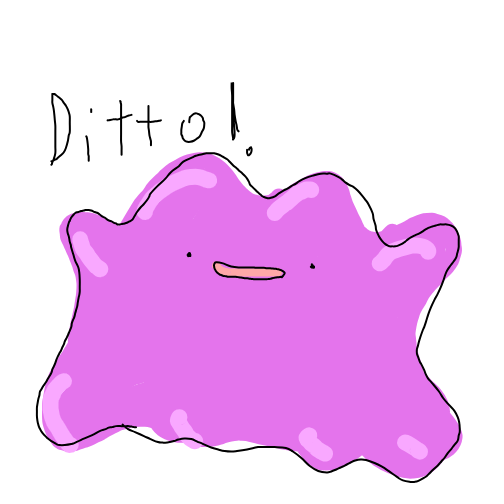 Elekid's drawing of Ditto — Pokémon fan art on Sketchdex