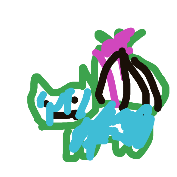 ZenRhydon721's drawing of Bulbasaur — Pokémon sketch on Sketchdex