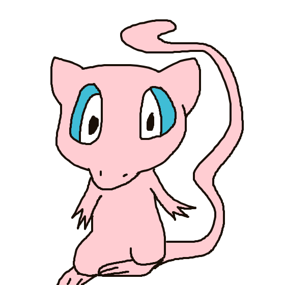 Sabboline's drawing of Mew — Pokémon sketch on Sketchdex
