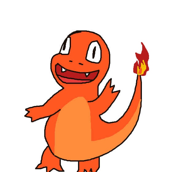 Sabboline's drawing of Charmander — Pokémon sketch on Sketchdex