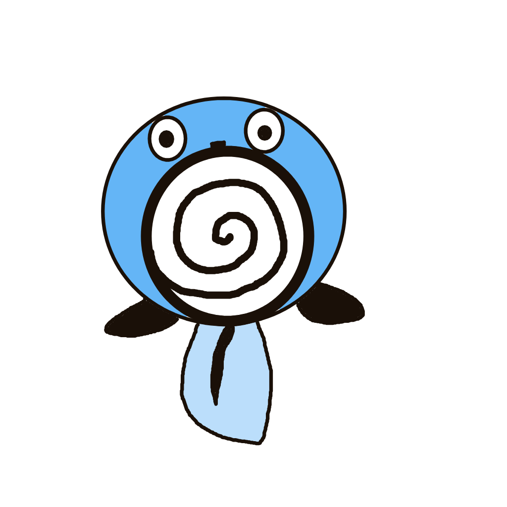 Sabboline's drawing of Poliwag — Pokémon sketch on Sketchdex