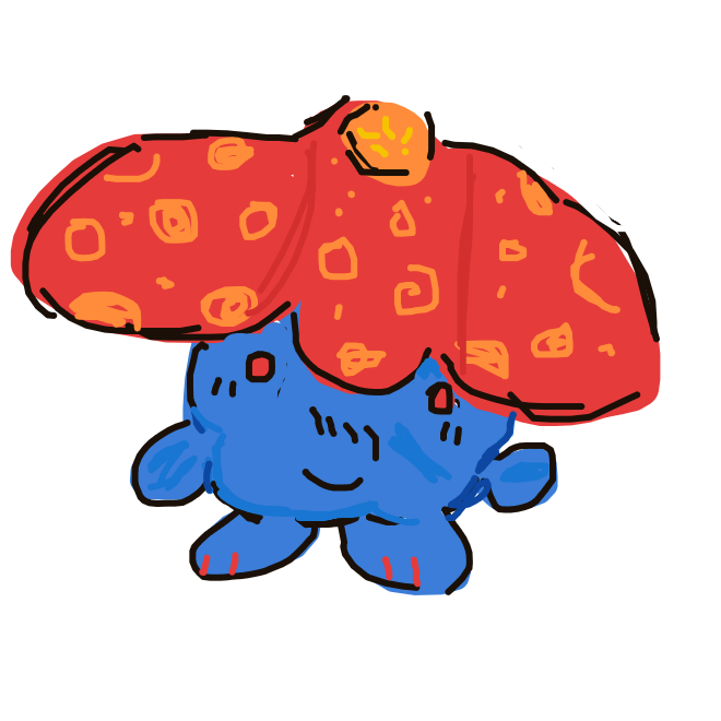 assbutimnotusingai's drawing of Vileplume — Pokémon sketch on Sketchdex