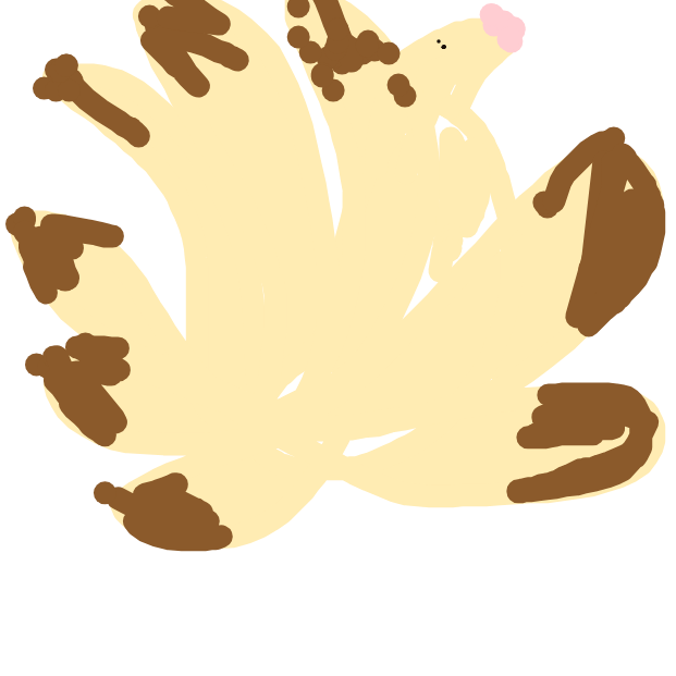 Ninetales drawing
