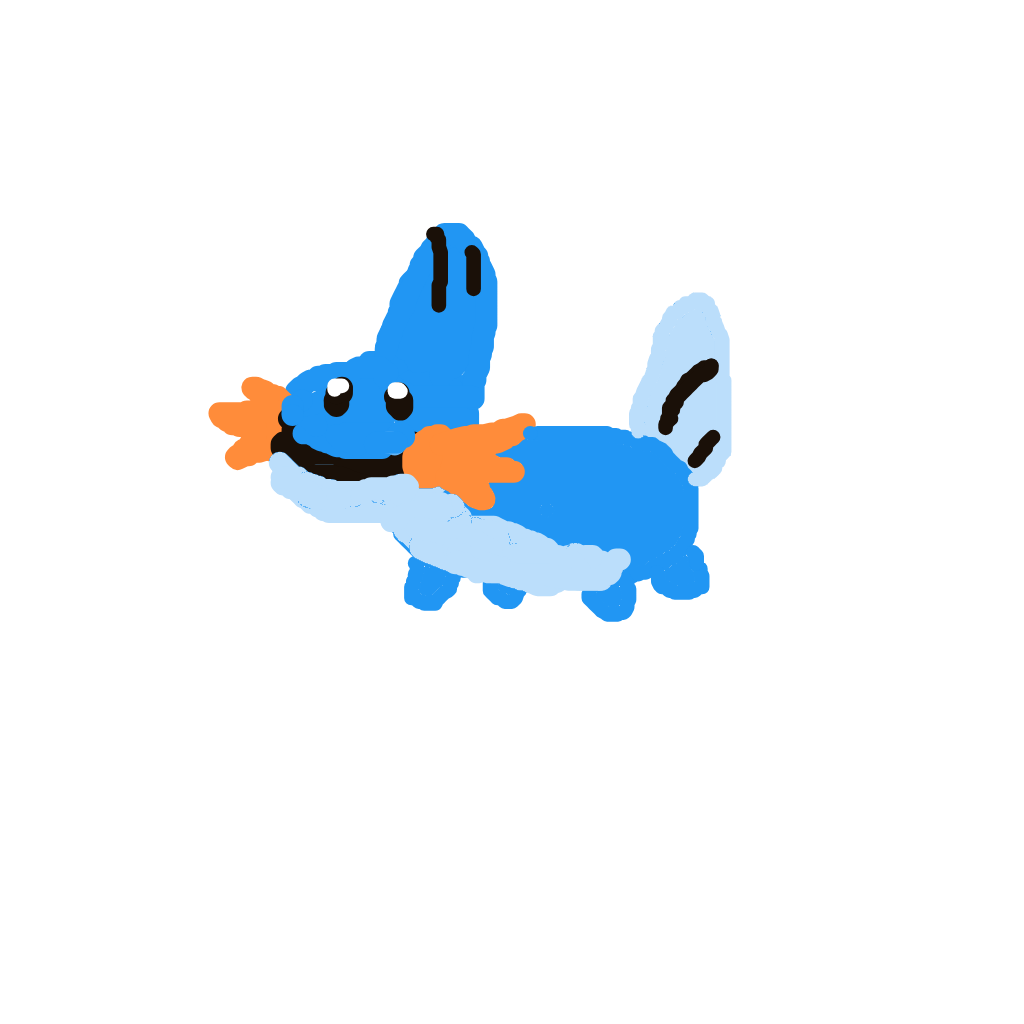 girafarad's drawing of Mudkip — Pokémon sketch on Sketchdex