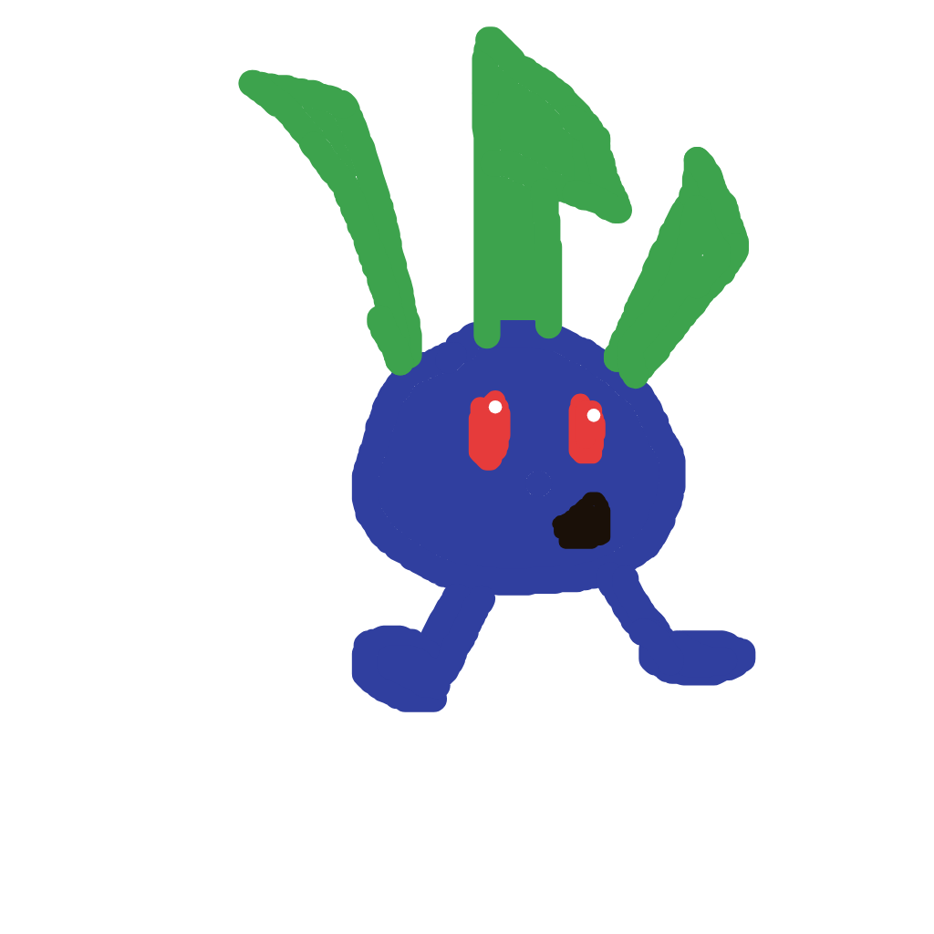 girafarad's drawing of Oddish — Pokémon sketch on Sketchdex