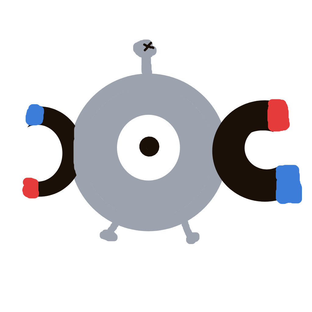 girafarad's drawing of Magnemite — Pokémon sketch on Sketchdex