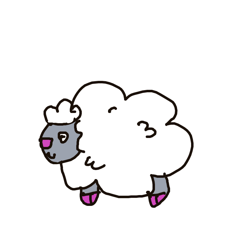 Keg's drawing of Wooloo — best Pokémon fan art on Sketchdex