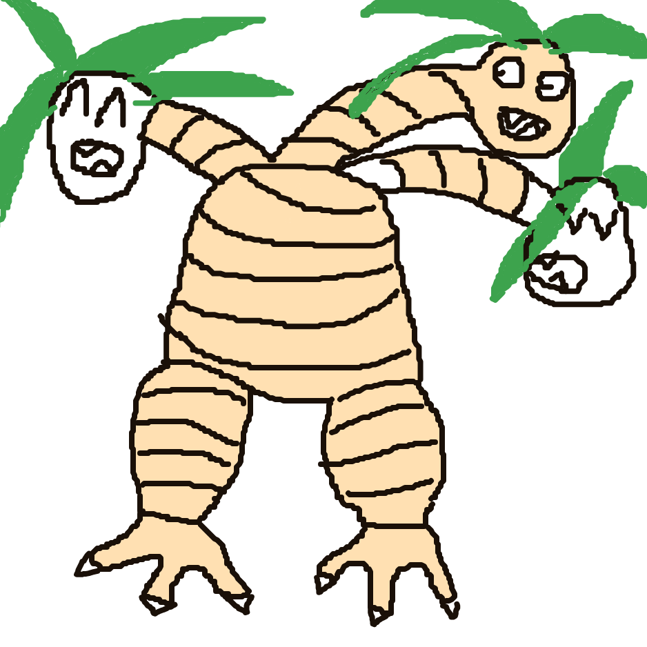 fx2's drawing of Exeggutor — Pokémon sketch on Sketchdex