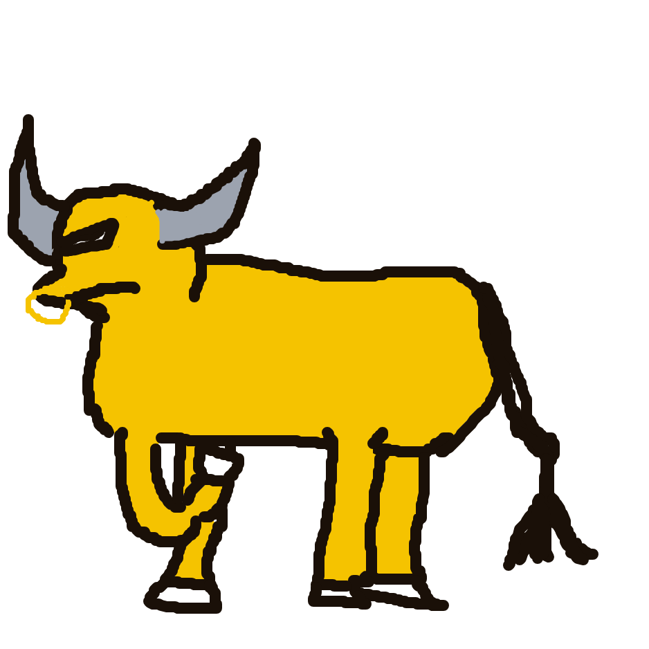 fx2's drawing of Tauros — Pokémon sketch on Sketchdex