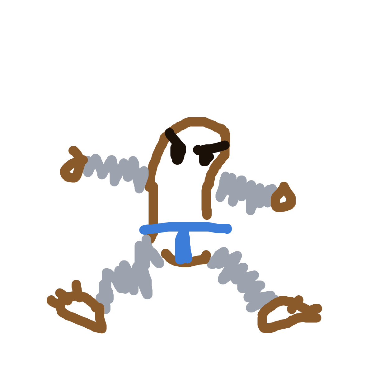 Hitmonlee drawing
