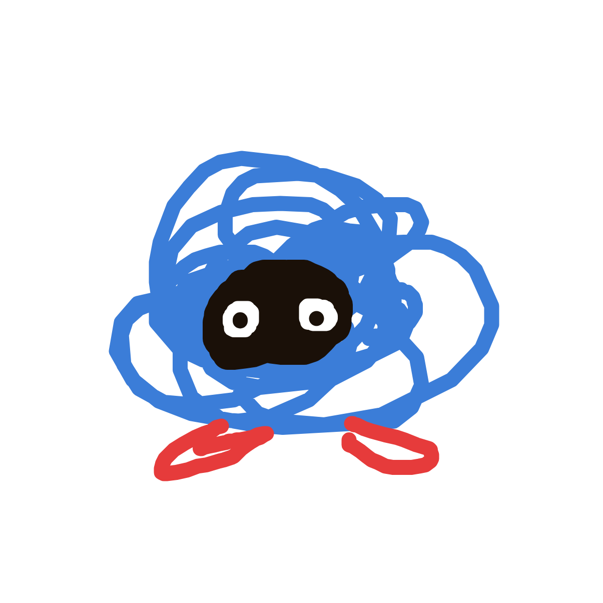 Tangela drawing