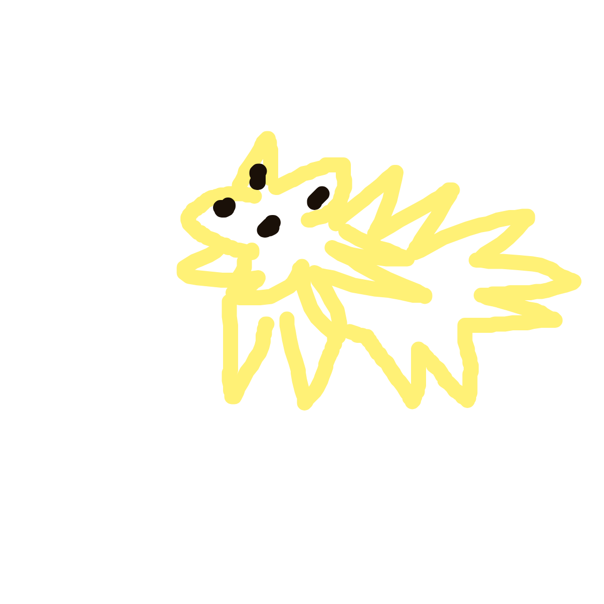 MightyStarmie752's drawing of Jolteon — Pokémon sketch on Sketchdex