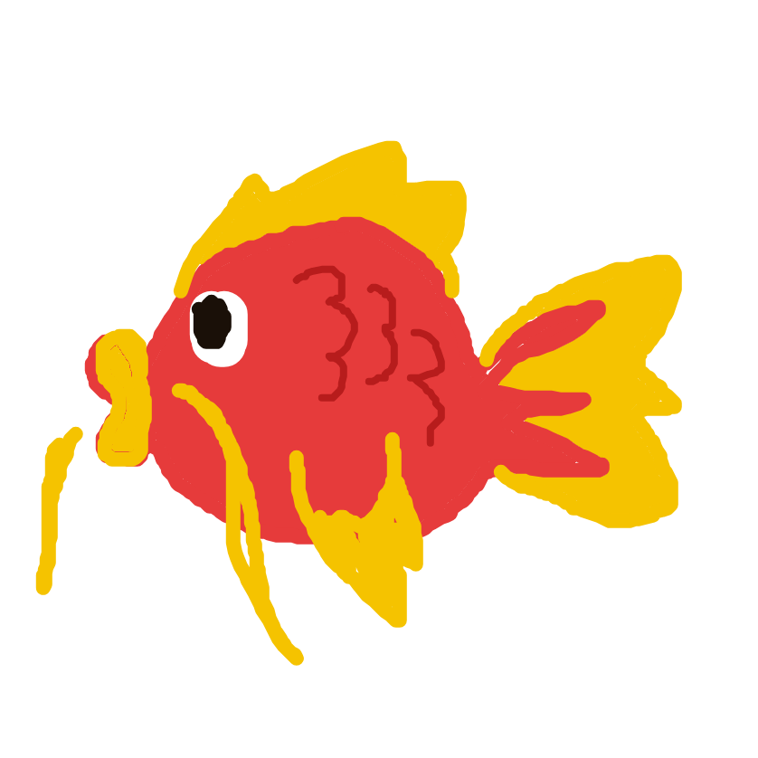 EmeraldRaichu33's drawing of Magikarp — Pokémon sketch on Sketchdex