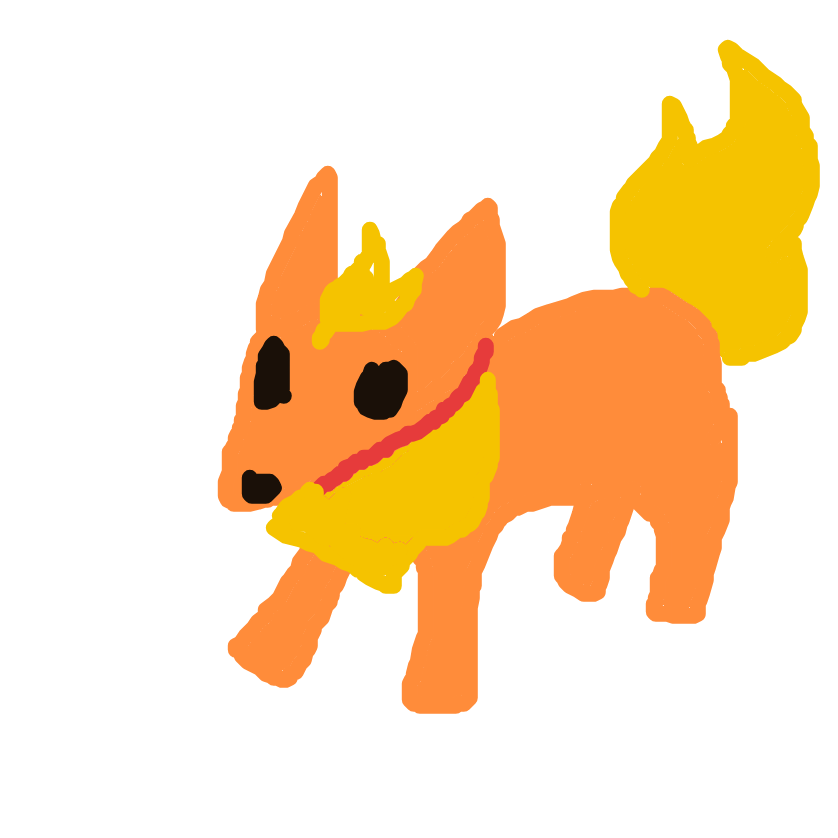 EmeraldRaichu33's drawing of Flareon — Pokémon sketch on Sketchdex