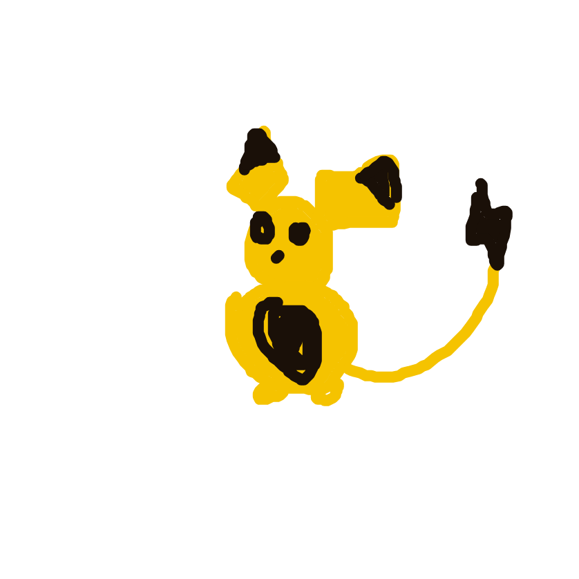 EmeraldRaichu33's drawing of Pichu — Pokémon sketch on Sketchdex