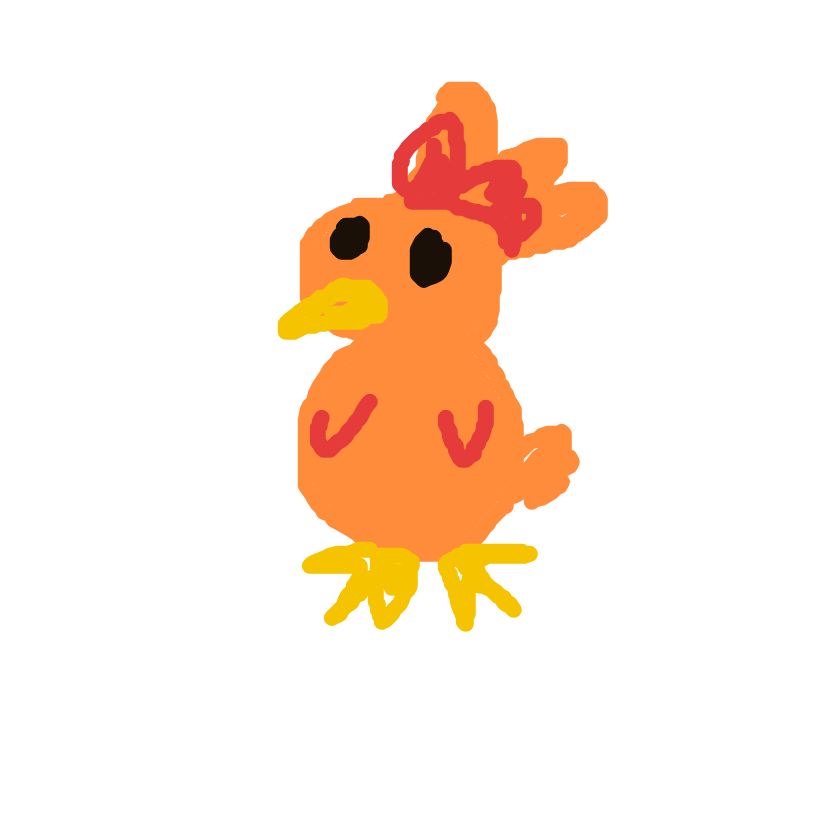 EmeraldRaichu33's drawing of Torchic — Pokémon sketch on Sketchdex