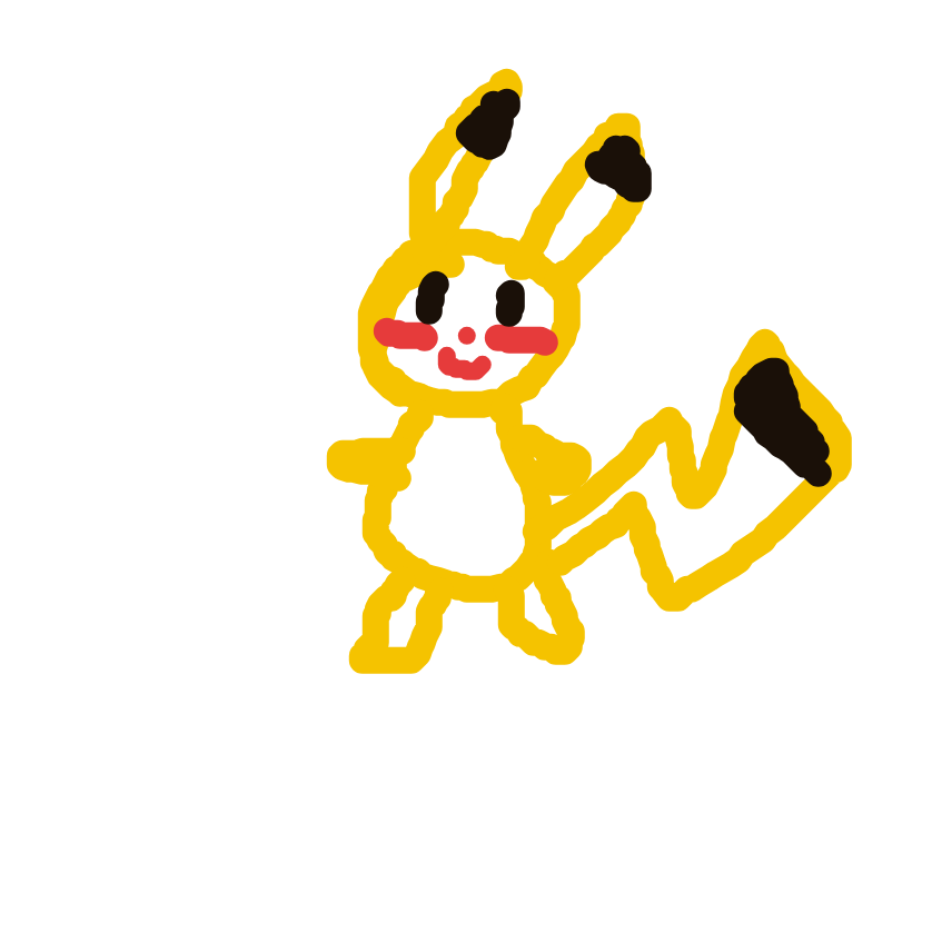 EmeraldRaichu33's drawing of Pikachu — Pokémon sketch on Sketchdex
