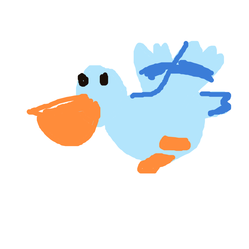 EmeraldRaichu33's drawing of Pelipper — Pokémon sketch on Sketchdex
