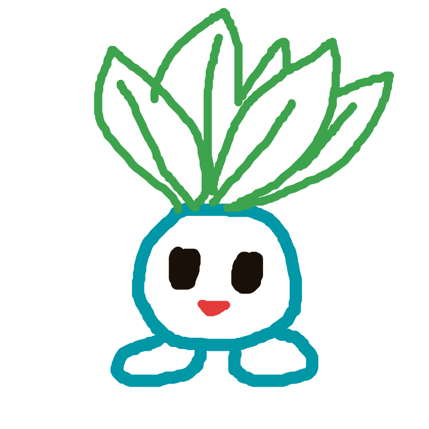 EmeraldRaichu33's drawing of Oddish — Pokémon sketch on Sketchdex