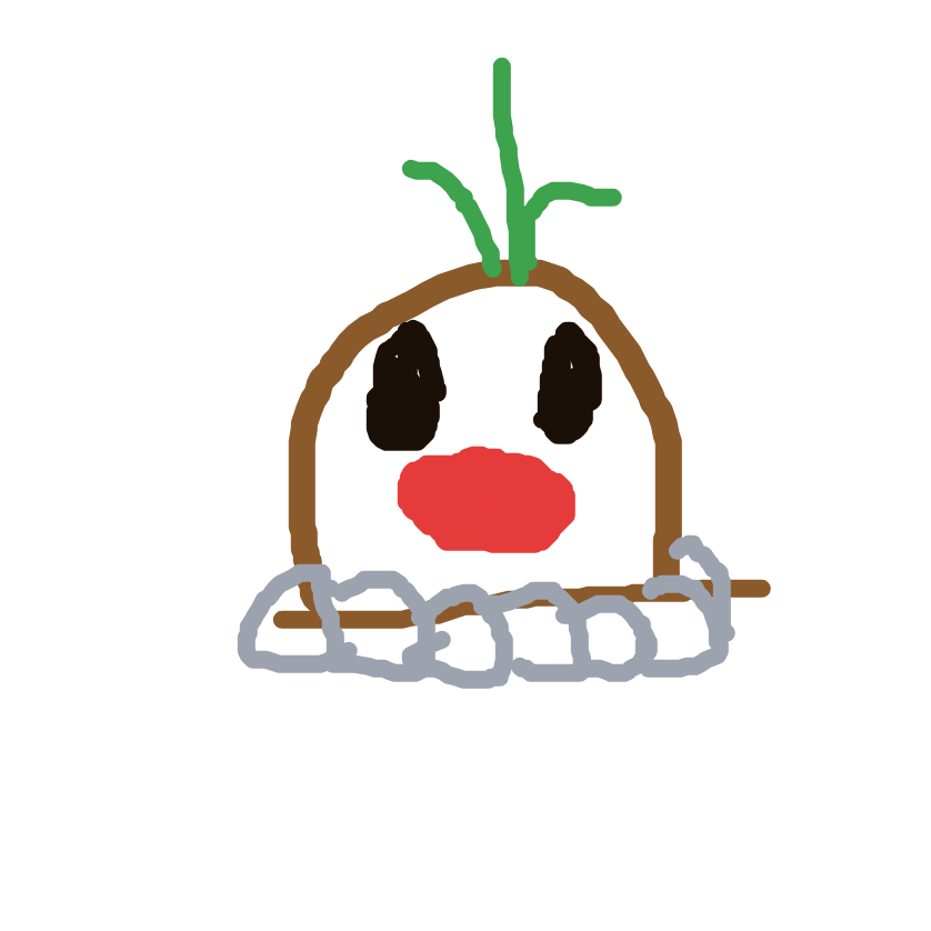 EmeraldRaichu33's drawing of Diglett — Pokémon sketch on Sketchdex