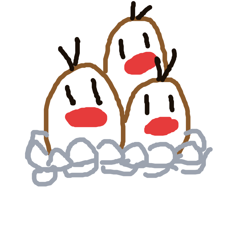 EmeraldRaichu33's drawing of Dugtrio — Pokémon sketch on Sketchdex