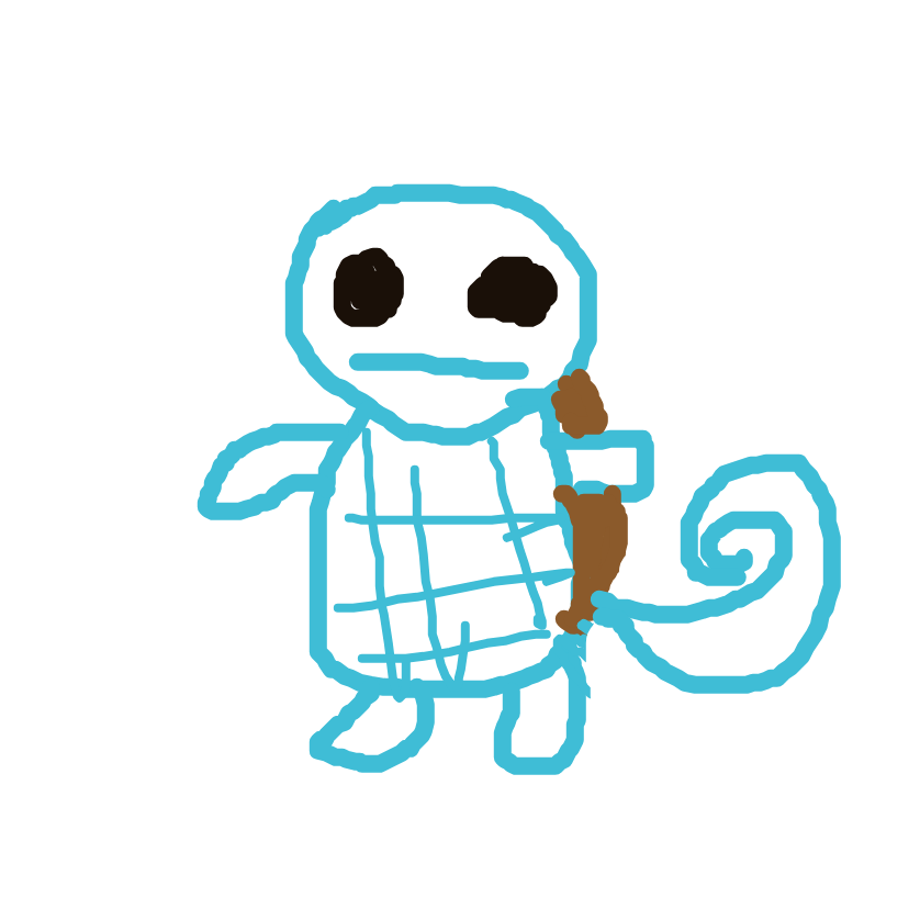 EmeraldRaichu33's drawing of Squirtle — Pokémon sketch on Sketchdex