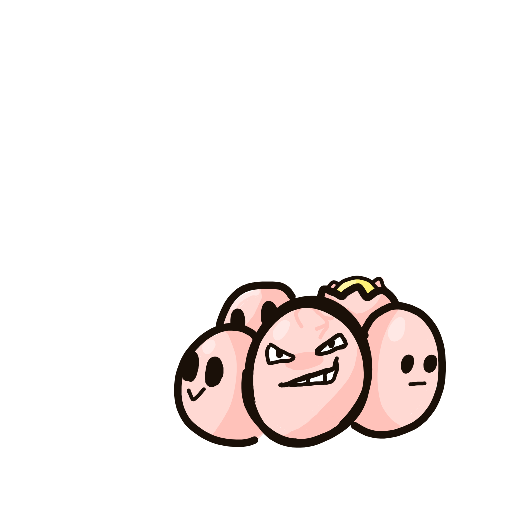 Exeggcute drawing