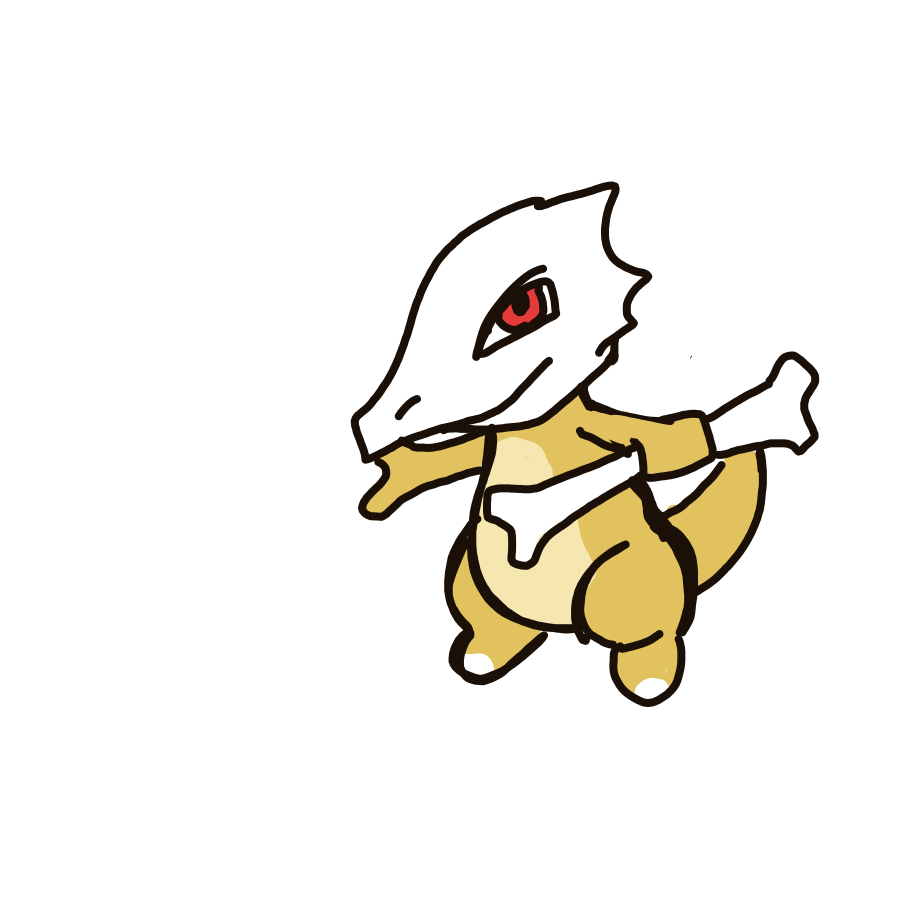 Exeko's drawing of Marowak — Pokémon sketch on Sketchdex