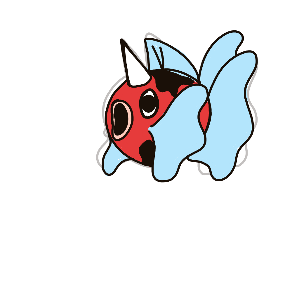 Exeko's drawing of Seaking — Pokémon sketch on Sketchdex