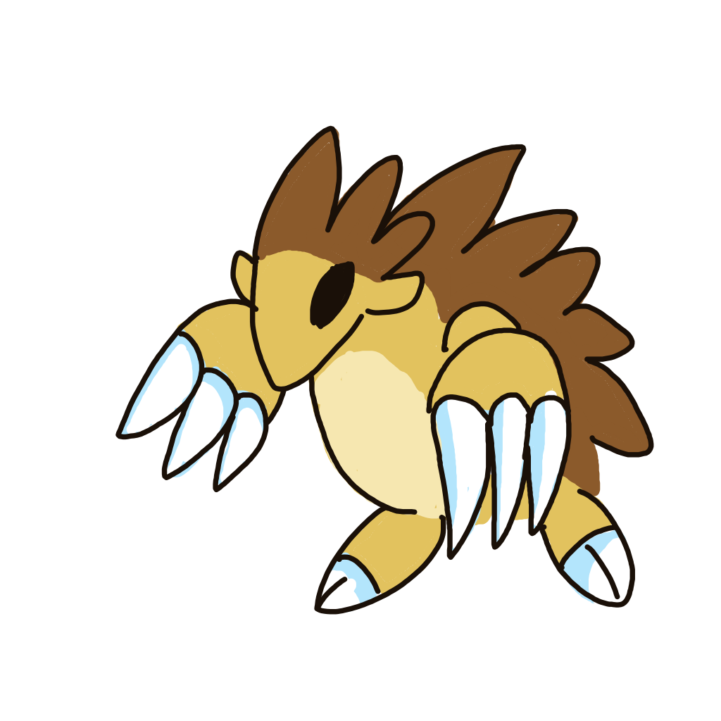 Sandslash drawing