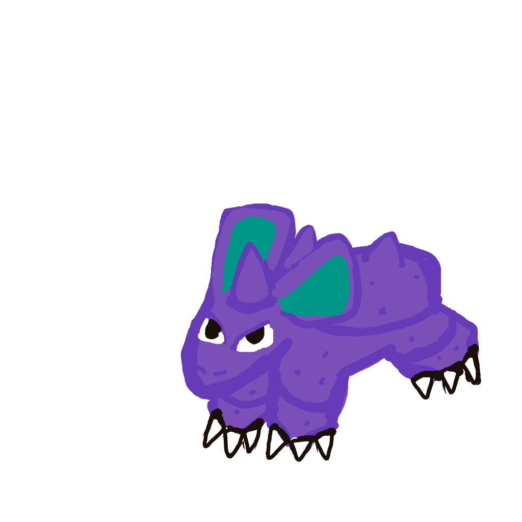 Exeko's drawing of Nidorino — Pokémon sketch on Sketchdex