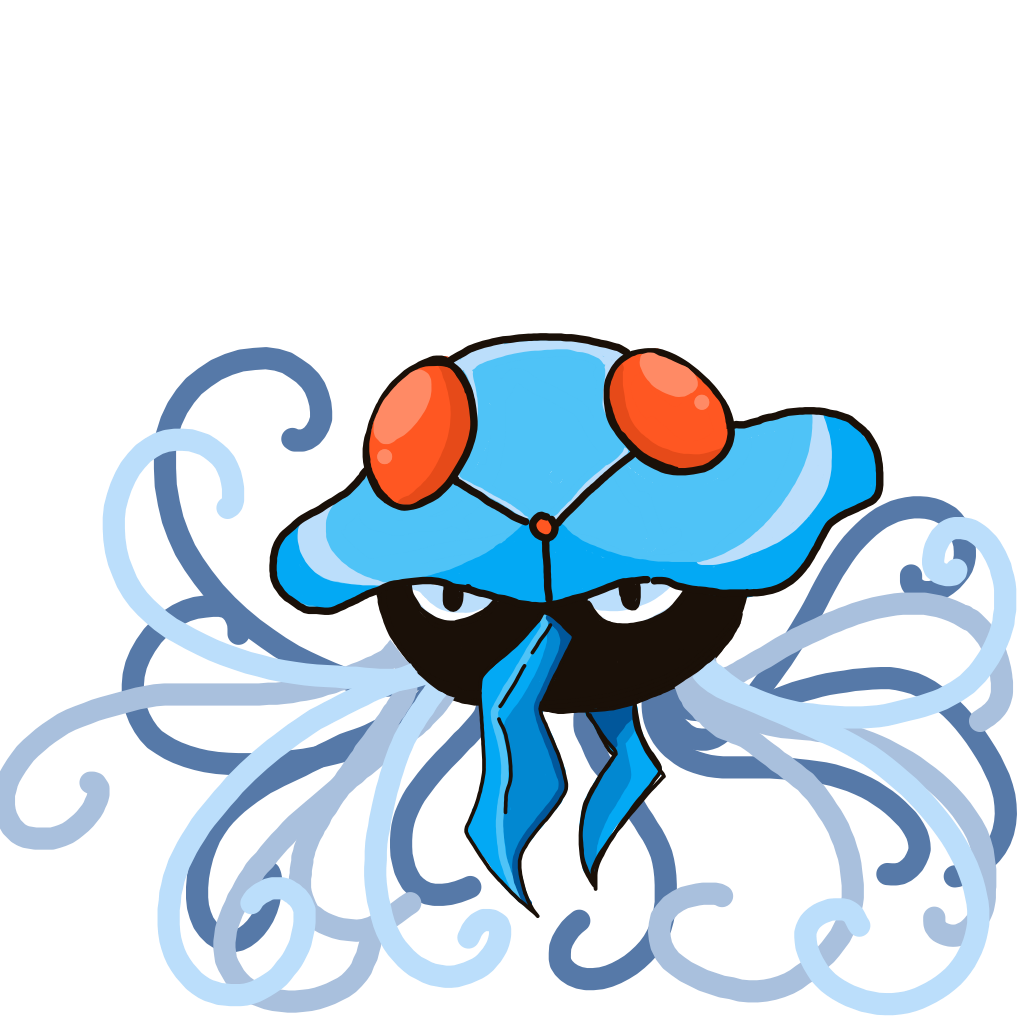 Exeko's drawing of Tentacruel — Pokémon sketch on Sketchdex