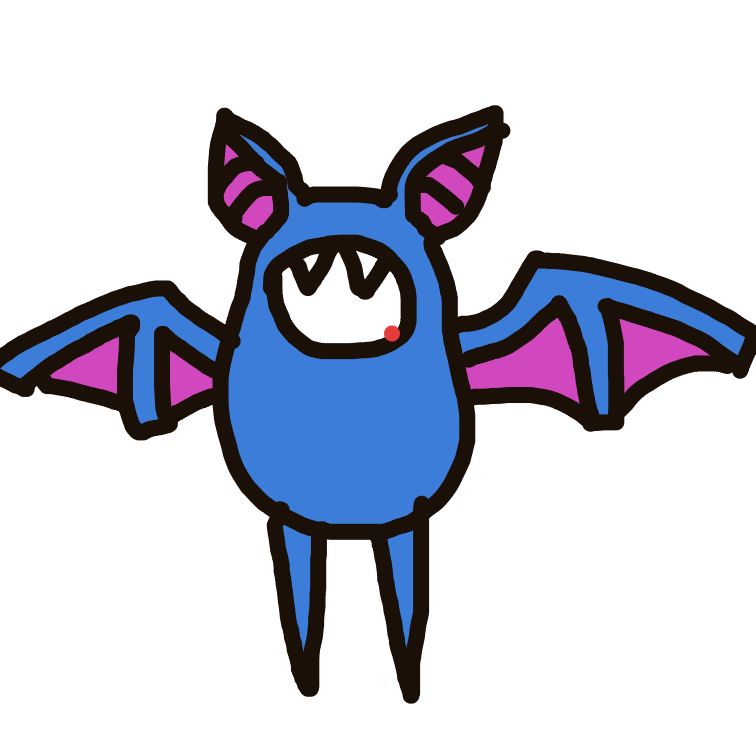 LightDragonite350's drawing of Zubat — Pokémon sketch on Sketchdex