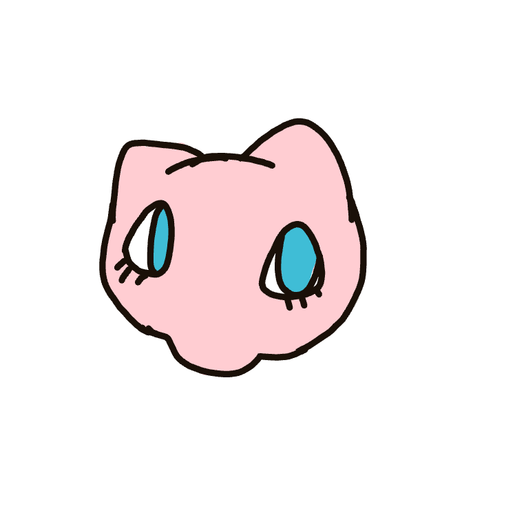 AzureMarowak234's drawing of Mew — Pokémon sketch on Sketchdex