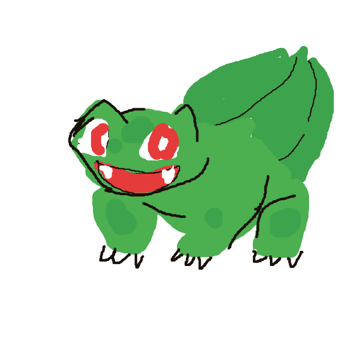 Bulbasaur drawing