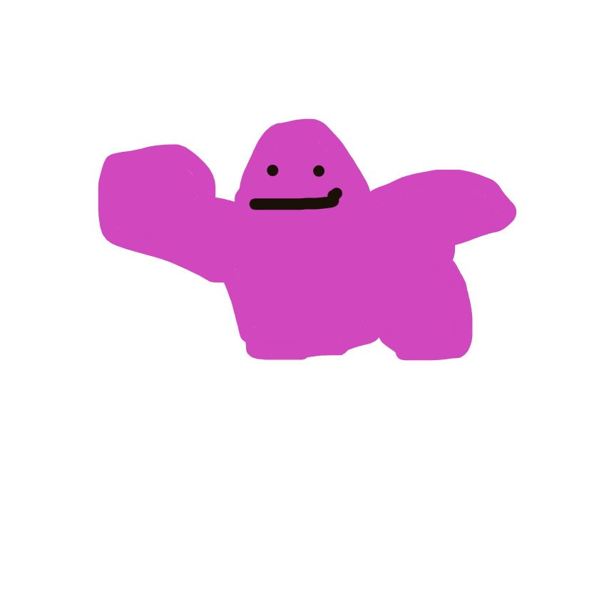 CrimsonRaichu486's drawing of Ditto — Pokémon sketch on Sketchdex
