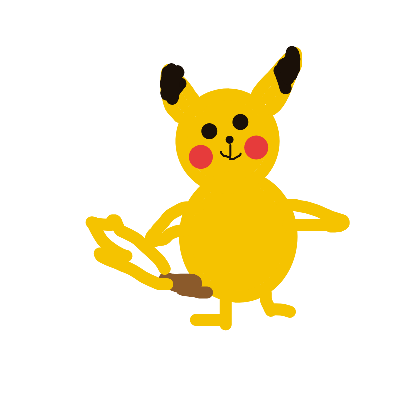 CrimsonRaichu486's drawing of Pikachu — Pokémon sketch on Sketchdex