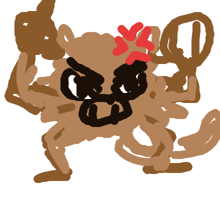 krokorokorok's drawing of Mankey — Pokémon sketch on Sketchdex