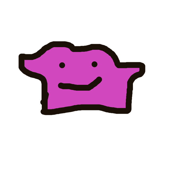 BlazeZapdos475's drawing of Ditto — Pokémon sketch on Sketchdex
