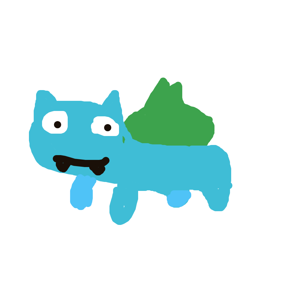 FlyingDitto486's drawing of Bulbasaur — Pokémon sketch on Sketchdex