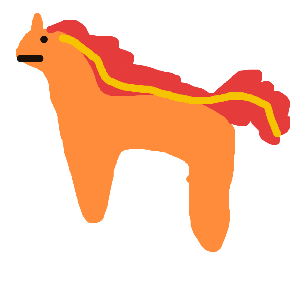 FlyingDitto486's drawing of Rapidash — Pokémon sketch on Sketchdex