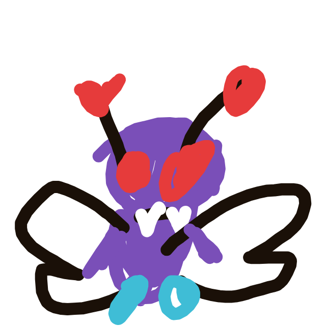 AzureStarmie585's drawing of Butterfree — Pokémon sketch on Sketchdex